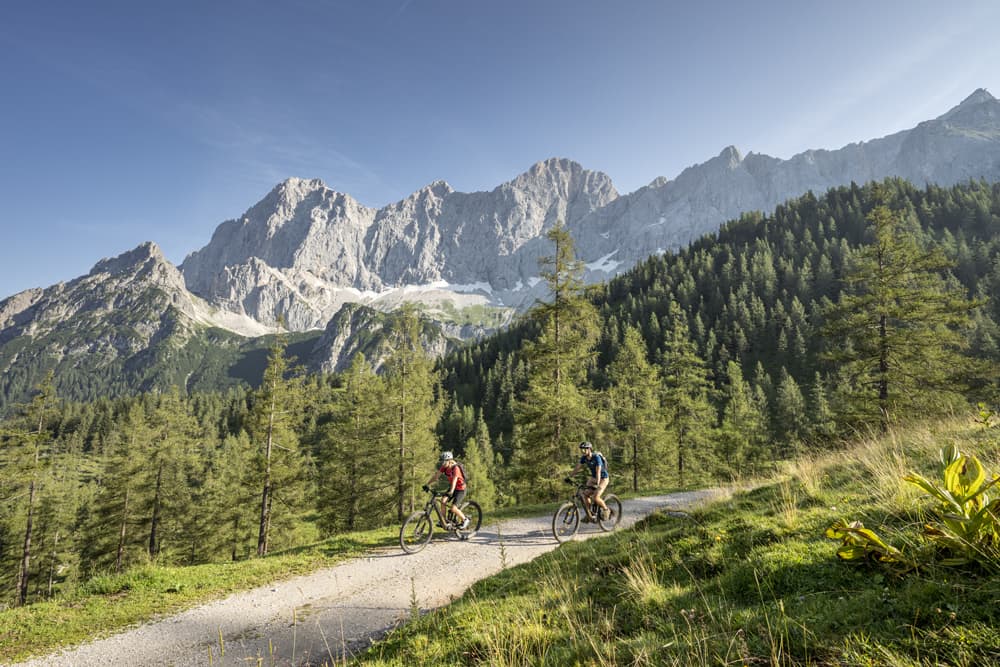 Radtour am rande des Dachstein